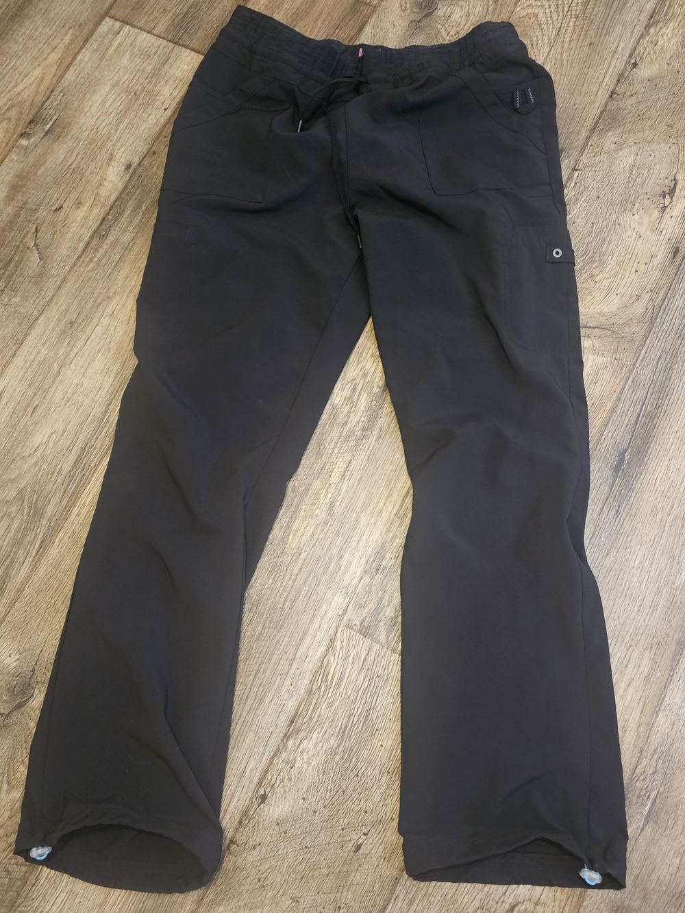 Urbane Black Men's Jogger-Style Utility Sweatpants